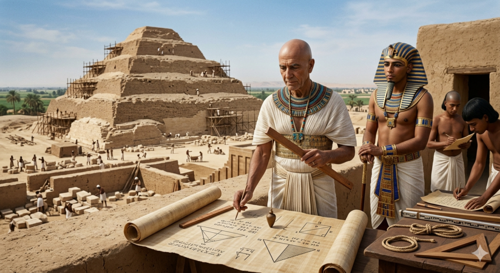 Matemática no Egito antigo com Imhotep